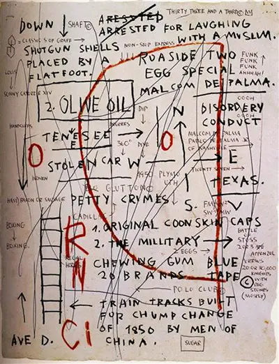 Olive Oil Jean-Michel Basquiat